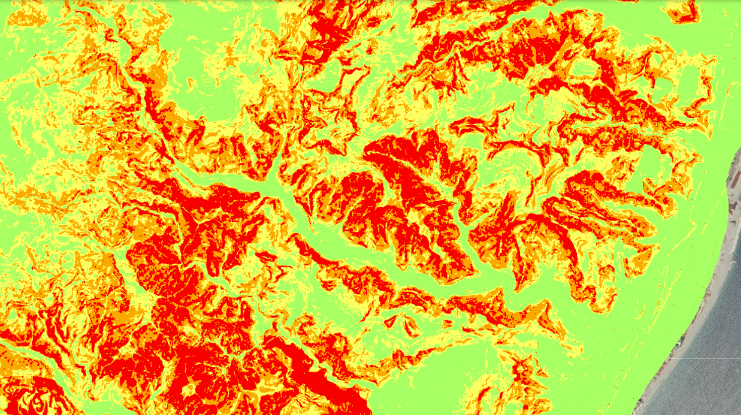Cartografia della suscettibilità da frana (SUFRA)